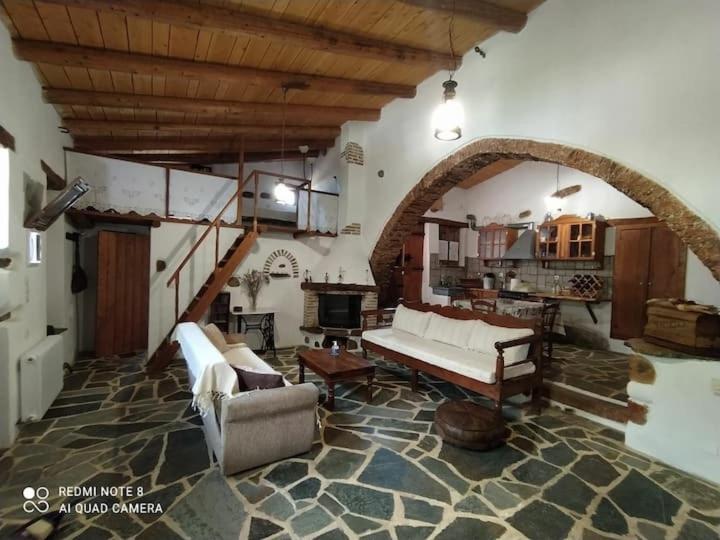 Afrodite'S House-Restaurated Oil Factory Agia  Exterior photo